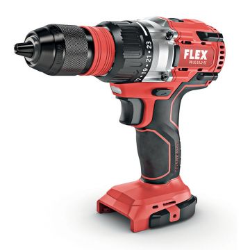 Masina de gaurit si insurubat cu acumulatori Flex DD 2G 18.0/2.5 Set, cuplu maxim 68 Nm, 2 acumulatori 18.0V/2.5Ah, incarcator, valiza de transport