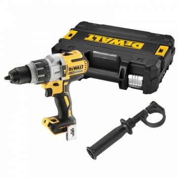 Masina de gaurit si insurubat cu percutie, compatibila cu acumulatori  Dewalt DCD996NT, 18V, cuplu maxim 95 Nm,  valiza de transport, fara acumulatori si incarcator