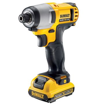 Masina de insurubat cu impact, cu acumulatori Dewalt DCF815D2, 10.8V/2.0Ah, cuplu maxim 107 Nm, cu 2 acumulatori, incarcator si valiza de transport