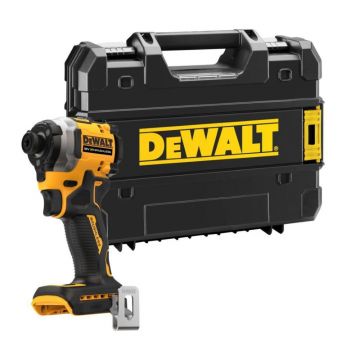 Masina de insurubat cu impact Dewalt DCF850NT, compatibila cu acumulatori XR 18V, cuplu maxim 205 Nm, valiza de transport TSTAK