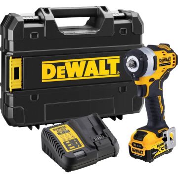 Masina de insurubat cu impact Dewalt DCF903P1, cu acumulator XR 12V / 5.0Ah, cuplu maxim 340 Nm, prindere 3/8