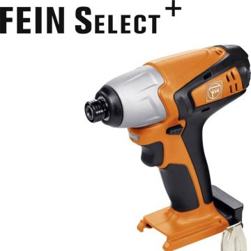 Masina de insurubat cu impact Fein ASCD 12-100 W4 SELECT, compatibila cu acumulator 12 V, cuplu maxim 100 Nm, 1/4