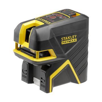 Nivela laser  Stanley Fatmax FMHT1-77415, 5 puncte si linii in cruce, linie laser rosie