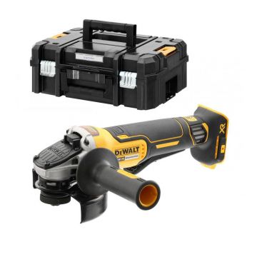 Polizor unghiular DeWalt DCG406NT, compatibil cu acumulatori Li-Ion XR 18 V, 125 mm, valiza TSTAK