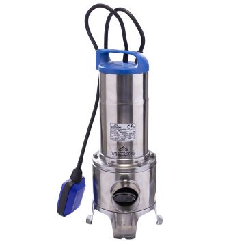 Pompa submersibila din inox Wasserkonig PSI12, particule max. 10 mm, putere 900 W, debit 21000 l/h, inaltime refulare 12 m