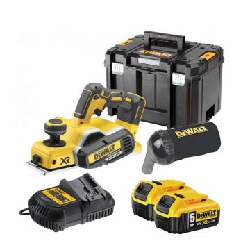 Rindea Dewalt DCP580P2, cu 2 acumulatori Li-Ion XR 18 V/5 Ah si incarcator, 82 mm, 15000 rpm, valiza depozitare TSTAK