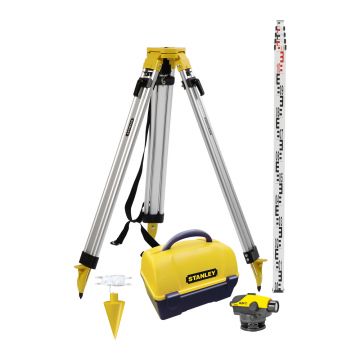 Set nivela optica Stanley AL24 GVP