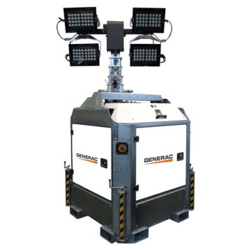 Turn de iluminat Generac LT CUBE+ SUPER Y 2TNV 4x320W Led, inaltime catarg 8.4 m, 167300 lm, 5 kVA, motor Yanmar