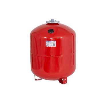 Vas de expansiune vertical cu suport Aquasystem VRV100, apa calda, volum 100 l, presiune max.8 bari