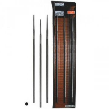 Pila Pentru Ascutit Lant Drujba Bahco, Diametru 3.5 mm, set de 3 bucati