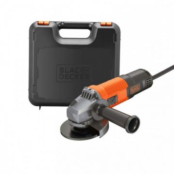 Polizor unghiular-flex BLACK+DECKER, 750W, disc 115m, geanta de plastic