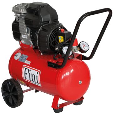 Compresor de aer fara ulei Fini Ciao 24/244, 24 l, 1.1 kW, 8 bar, 130 l/min