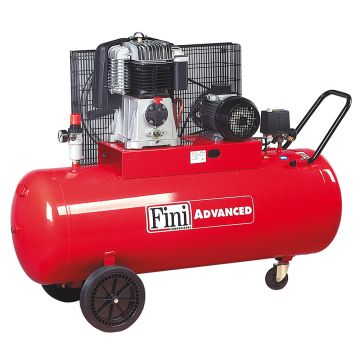 Compresor de aer Fini BK114-200L-4T, 200 l, 3 kW, 10 bar, 480 l/min