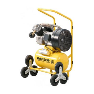 Compresor de aer Kaeser PREMIUM COMPACT S 450/30 W, 30 L, 2,2 KW, 10 bar, 450 l/min, roti pentru scari
