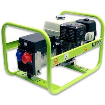 Generator de curent pe benzina PRAMAC E8000, portabil, trifazat, 7.0 kVA, cu AVR