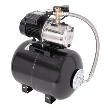 Hidrofor cu pompa autoamorsanta Wasserkonig IL558250, inox, putere 1300 W, debit 4920 l/h, inaltime refulare 55 m, vas de expansiune 50 litri