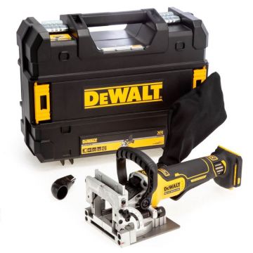 Masina de frezat nuturi DeWalt DCW682NT, adancime de taiere 20 mm, compatibila cu acumulatori 18V XR in valiza TSTAK
