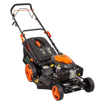 Masina de tuns gazonul autopropulsata Greenfield G-MTG531ARW-TX, motor benzina 5.36 CP, latime lucru 52.5 cm, 7 trepte taiere, sac colector 67 l