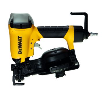 Pistol pneumatic de batut cuie cu bobina Dewalt DPN46RN, pentru fixarea rapida a sindrilelor si a izolatiei pe acoperisuri