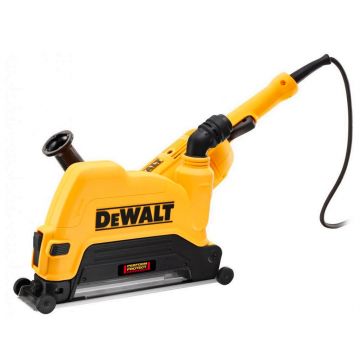 Polizor unghiular cu sistem de aspirare DeWalt DWE492GK, 2200 W, disc 230 mm