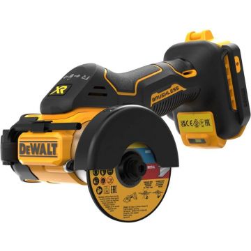 Polizor unghiular pentru ceramica Dewalt DCS438N, panza 76 mm, compatibil cu acumulatori 18V XR