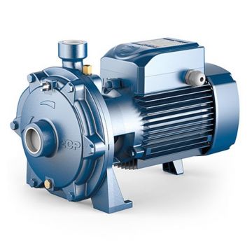Pompa centrifugala multietajata din fonta Pedrollo 2CPM25/14A, putere 1500 W, debit 6000 l/h, inaltime refulare 65 m, monofazata
