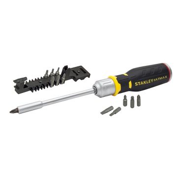 Surubelnita standard cu clichet si 12 biti Stanley FATMAX FMHT0-62690