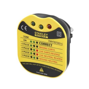 Tester curent priza Stanley FMHT82569-6, LED, 230 V
