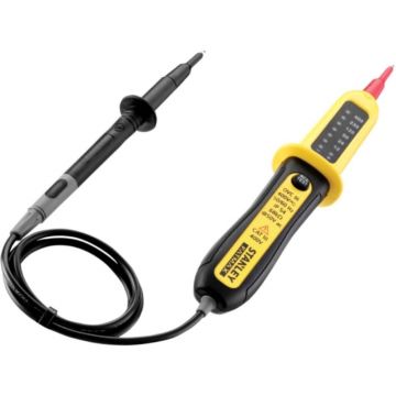 Tester de tensiune Stanley FMHT82566-0, LED,  AC/DC 400V, 2 poli