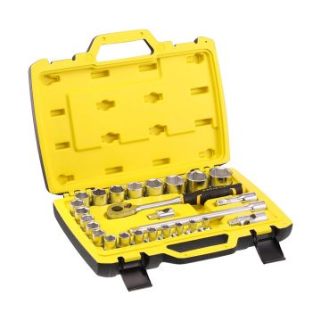 Trusa chei tubulare Stanley FATMAX FMMT98101-0, 48 piese, 1/4