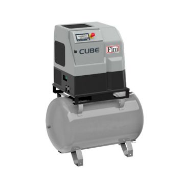 Compresor cu surub Fini CUBE 4.0-10-270 ES Z, 270 l galvanizata, 4 kW, 10 bar, 460 l/min, cu uscator