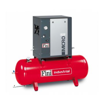 Compresor de aer cu surub Fini MICRO SE 2.2-10M-200, 230 V, 200 l, 2.2   kW, 10 bar, 240 l/min