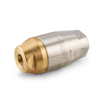 Duza rotativa pentru curatarea conductelor Karcher 4.765-002.0,  D21/060,  1 in fata, 3x30 spate, 21 mm