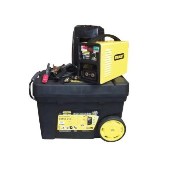 Invertor sudura  Stanley SUPER210_KIT, max 180 A, electrozi 1.6-4  mm, cu accesorii