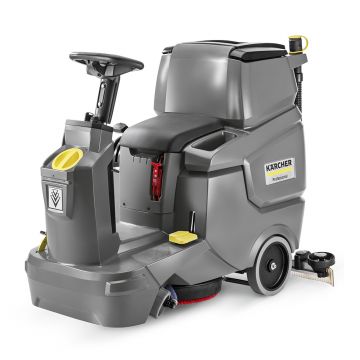 Masina de frecat aspirat Karcher BD 50 / 70 R Fleet Classic, compatibila cu acumulatori 24 V / 105 Ah