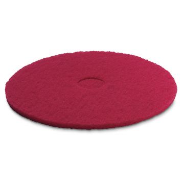 Pad, mediu moale Karcher 6.369-003.0, rosu, 356 mm