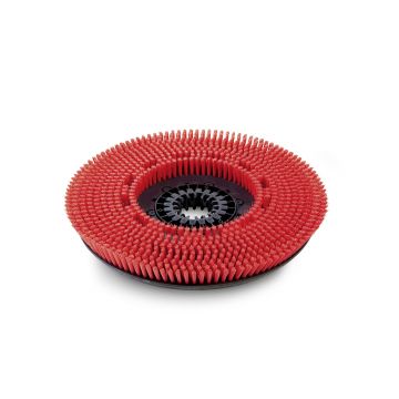 Perie tip disc Karcher 4.905-022.0, culoare rosie, duritate medie 430 mm