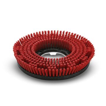 Perie tip disc Karcher 6.369-890.0 culoare rosie, duritate medie, 330 mm