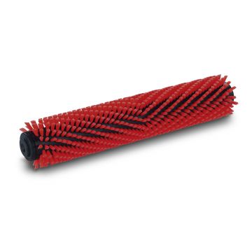 Perie tip valt Karcher 4.762-005.0, culoare rosie, duritate medie, 300 mm