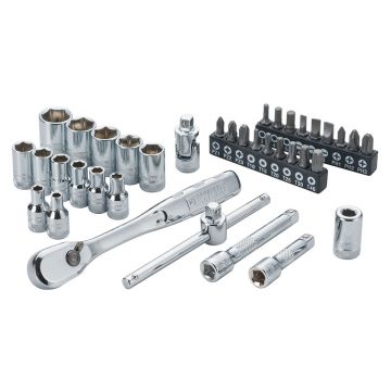 Trusa 37 piese Dewalt DWMT19238-1, 1/4