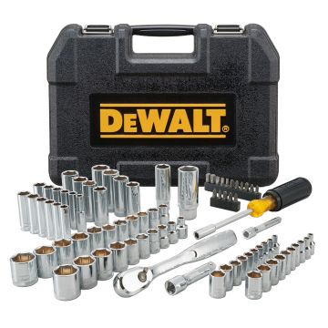 Trusa 84 piese Dewalt DWMT81531-1, 1/4