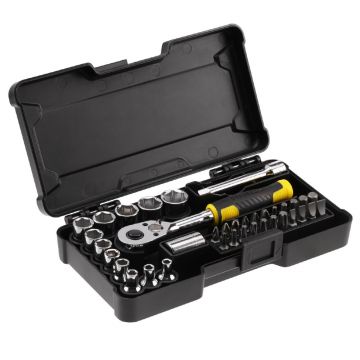 Trusa compacta 37 piese Stanley STMT82672-0, 1/4