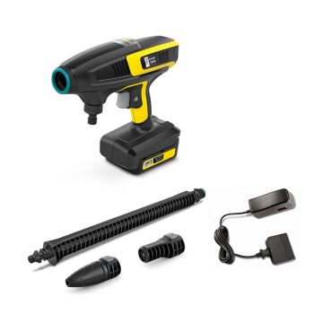 Aparat de spalat cu presiune medie Karcher KHB 6 Battery Set EU, 1.328-110.0, acumulator Li-Ion 18 V/2.5 AH, incarcator, 24 bar, 200 l/min