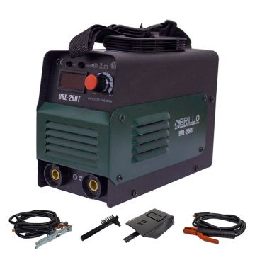 Aparat de sudura tip invertor Brillo BRL-250T, 250A, MMA, tehnologie IGBT, compatibil generator