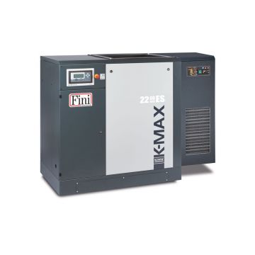 Compresor cu surub Fini K-MAX 22-08 ES, 22 kW, 7.5 bar, 3600 l/min, cu uscator