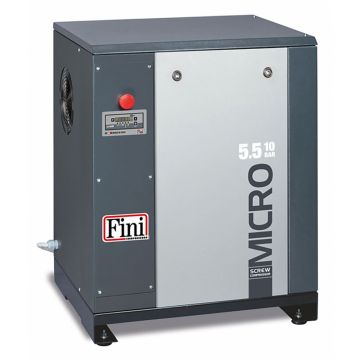 Compresor de aer cu surub Fini MICRO 5.5-10, 400 V, 5.5 kW, 10 bar, 650 l/min