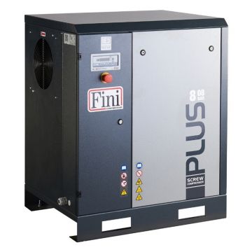 Compresor de aer cu surub Fini PLUS 8-08, 400 V, 7.5 kW, 8 bar, 1250 l/min