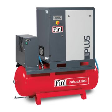 Compresor de aer cu surub Fini PLUS 8-13-270 ES, 400 V, 270 l, 7.5 kW, 13 bar, 750 l/min, cu uscator