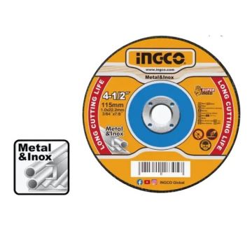 Disc Abraziv Ingco 125x1.0mm INGCO MCD101251
