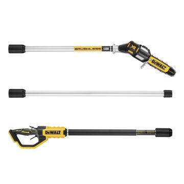 Drujba cu tija extensibila DeWalt DCMPS567N, compatibila cu acumulator Li-Ion 18V XR